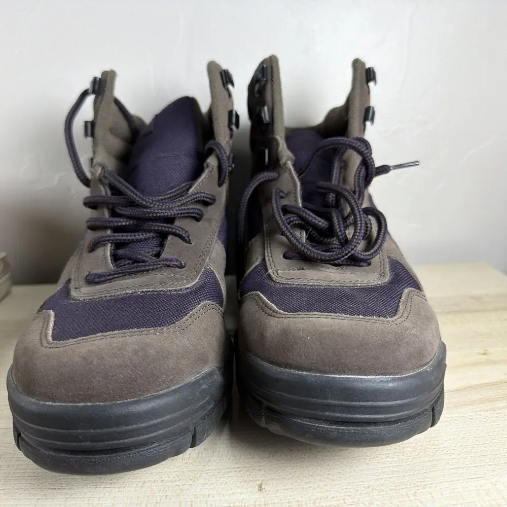 Vintage Vasque Hiking Boots Women’s 9.5 Brown/Purple EUC